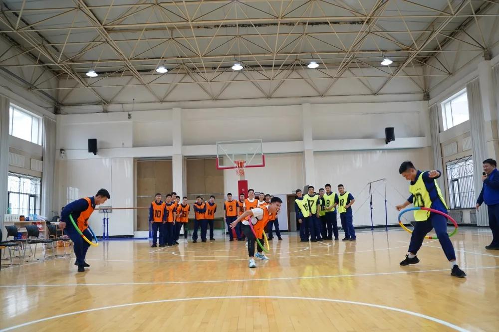 消防大队举办消防运动会,消防志愿活动火焰蓝