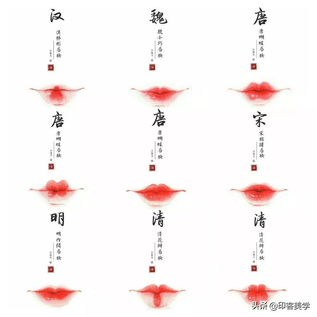 中国女性妆容100年进化史,绝色中国妆