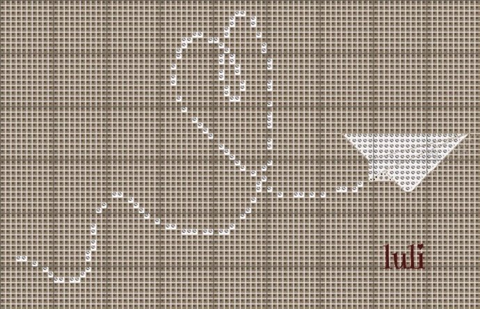 意大利设计师Luli的十字绣图纸及成品图片作品大全,编织也能用到