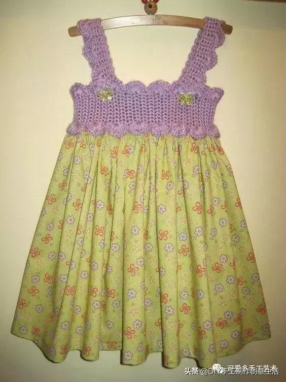 布艺手工制作蓬蓬裙,钩织裙子视频