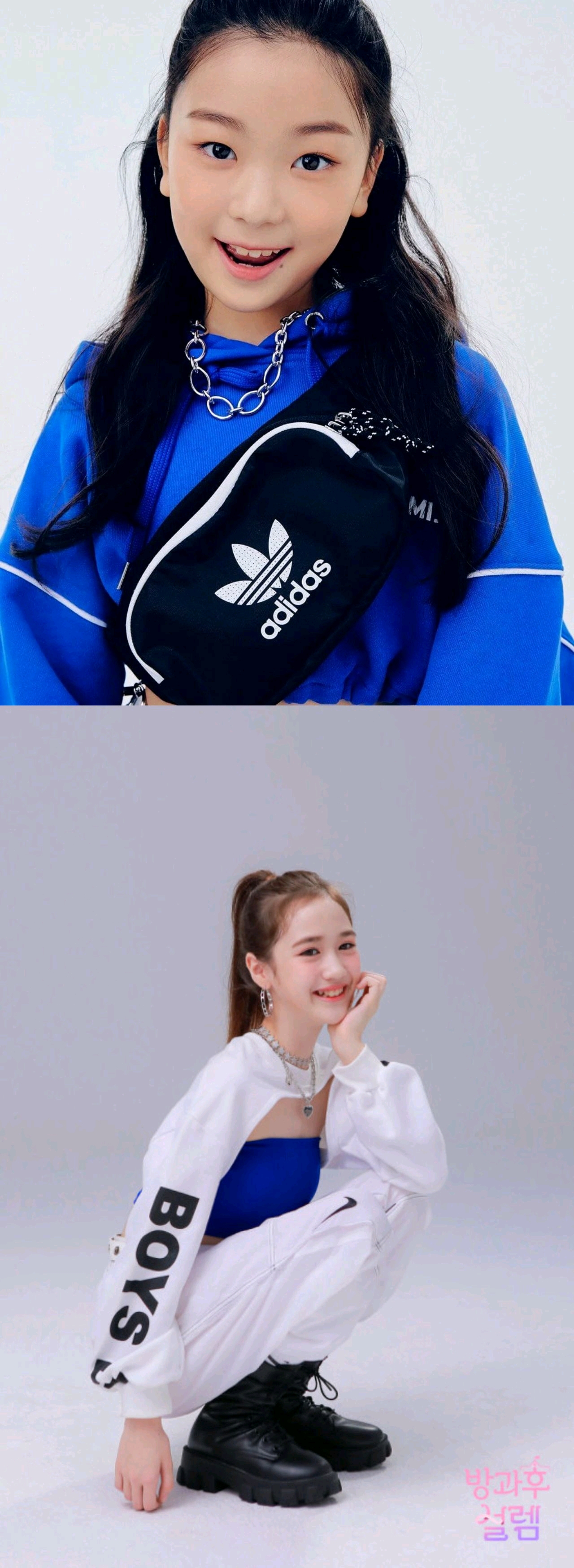 被韩国人说长得像Somi和TWICEMina的南韩新选秀13岁混血练习生