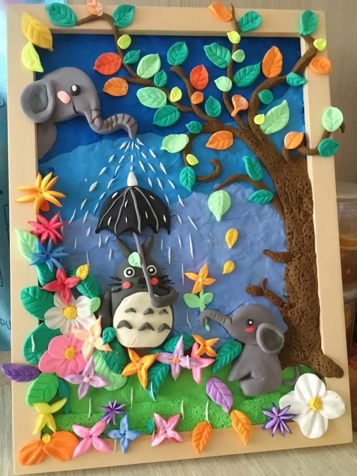 儿童手工粘土创意视频,7-12岁粘土手工简单好看小章鱼