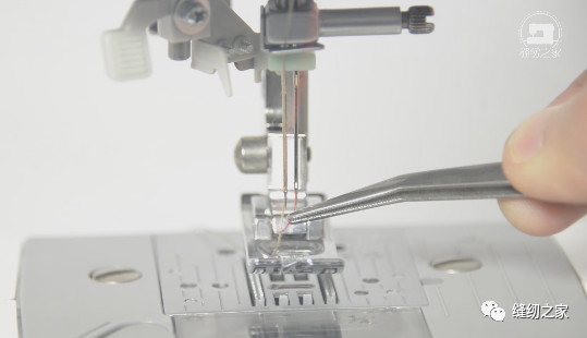 两针五线初学方法,双针怎么设置详细教学