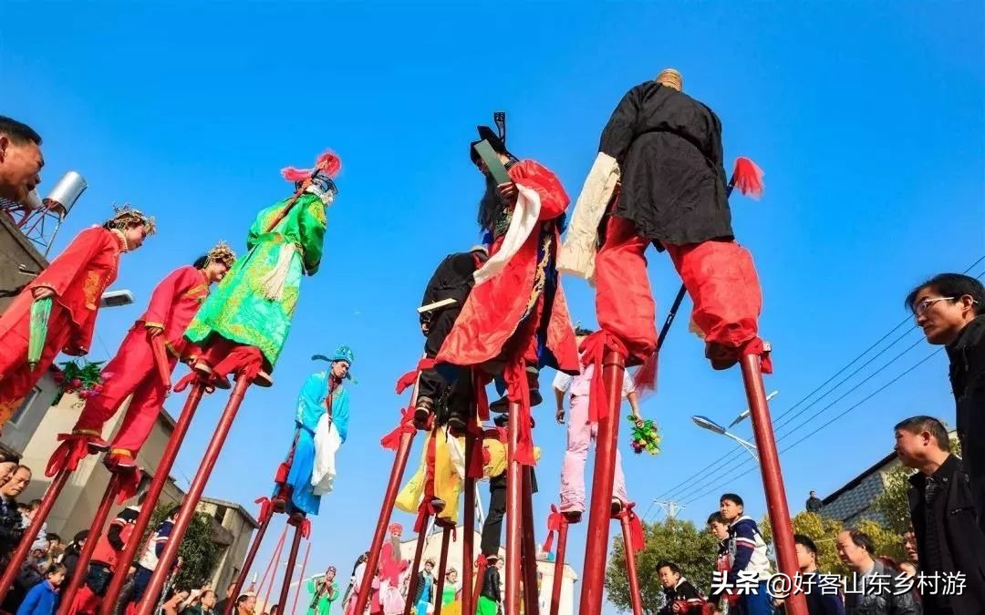 魏集古村落新年花灯,滨州魏集古村落春节旅游