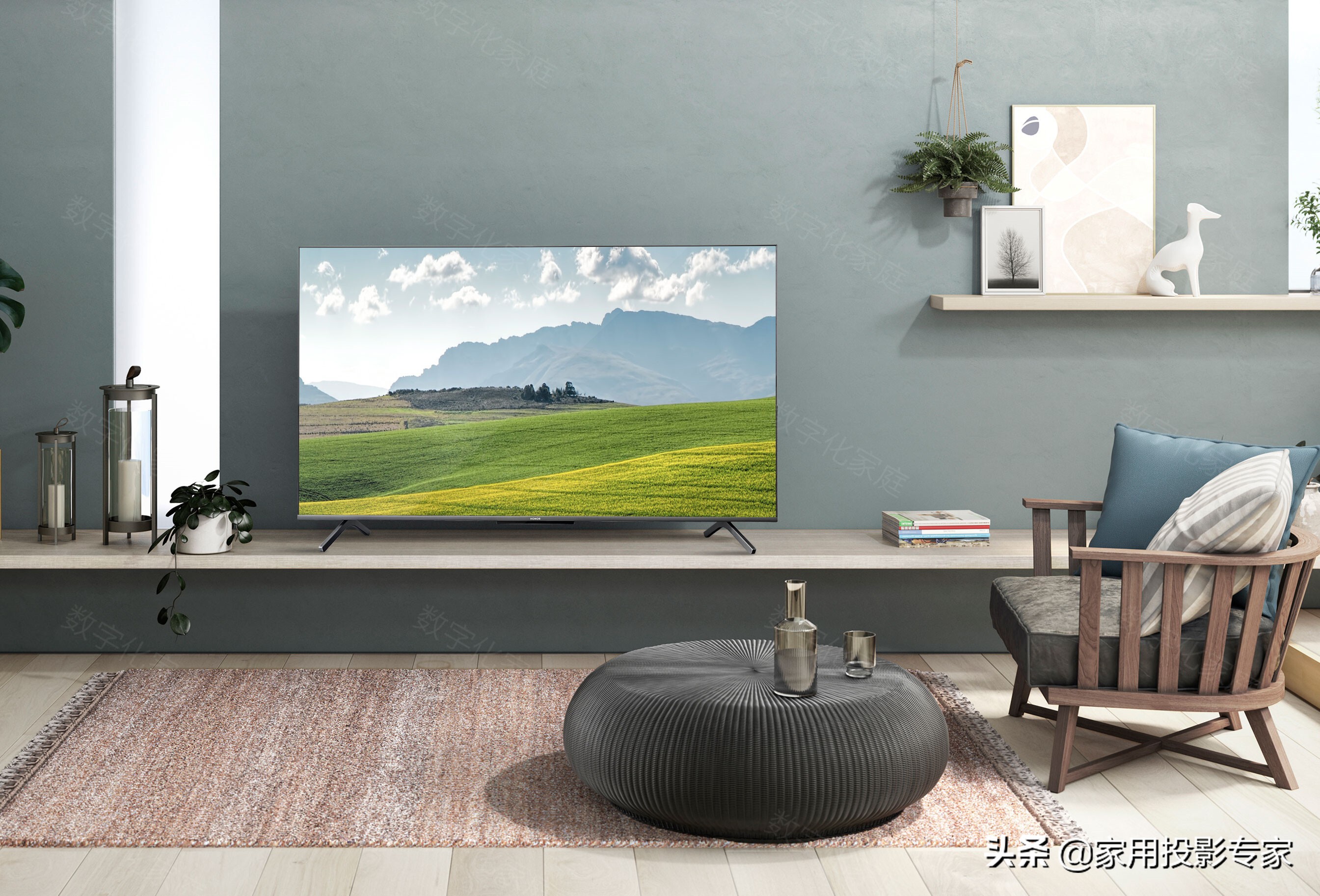 55寸荣耀智慧屏3799,2999买荣耀智慧屏x1