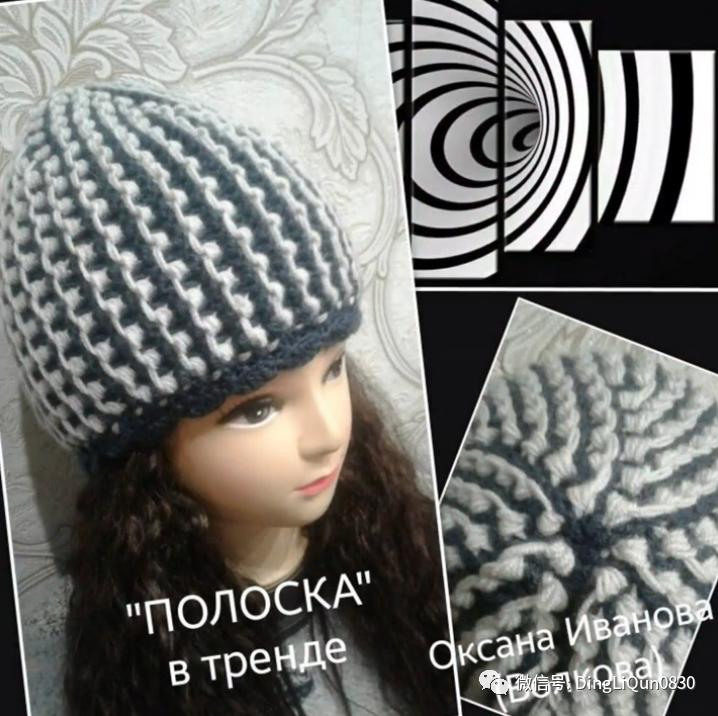 针织特色造型帽子,针织帽原创设计分享