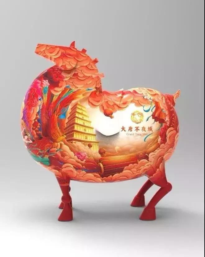 西安大唐不夜城感受一下灯火璀璨,颠覆年味当国潮文创遇上年货