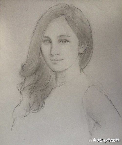 白浅上神你值得拥有,素描大幂幂的“魂”教程