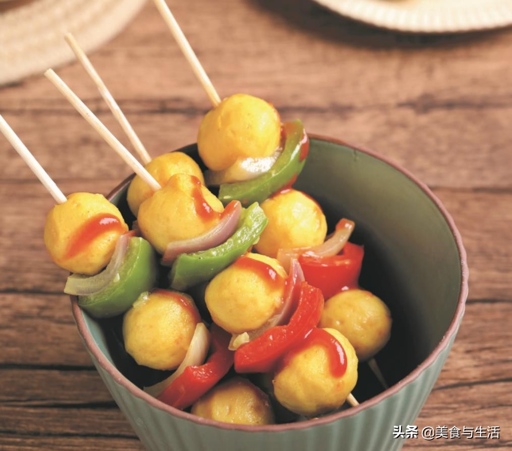 摆摊鱼蛋的100种做法,港式鱼蛋小吃摊