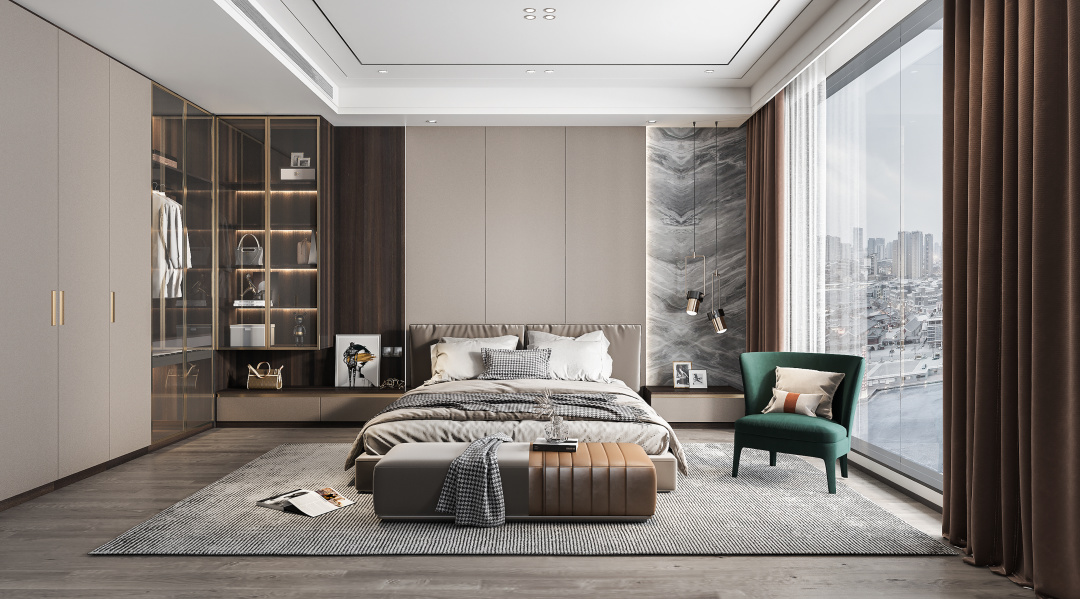 次卧的空间太小?不妨试试这样装