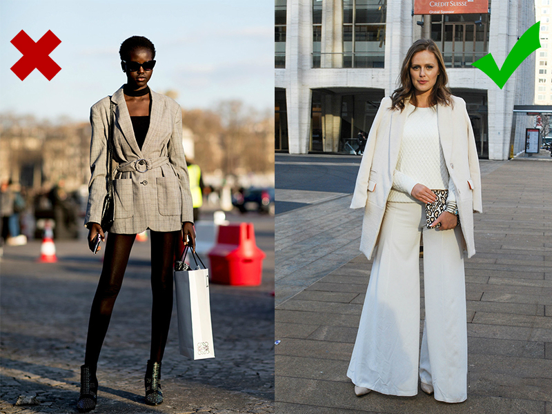 肩宽屁股小的女生怎么练,肩宽屁股大的女生如何穿