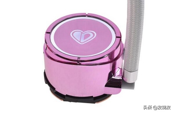 女玩家福音！ID-COOLINGPINKFLOW240粉色幻彩水冷499元