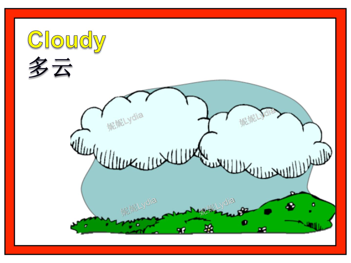 儿童英语天气课程,1-3岁英语天气启蒙动画