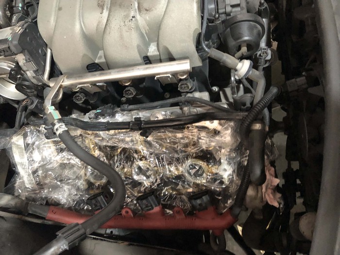 奥迪a6l涡轮增压漏油怎么维修,奥迪a6l上摆臂更换流程