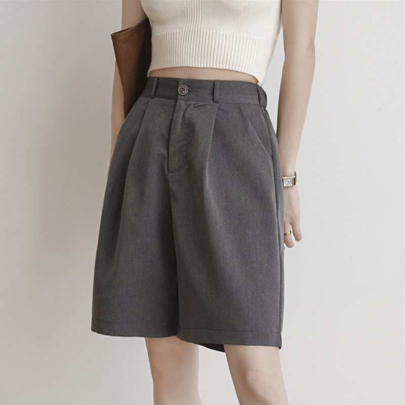 唯品会女装米白裤,今年流行的爆款女装女裤