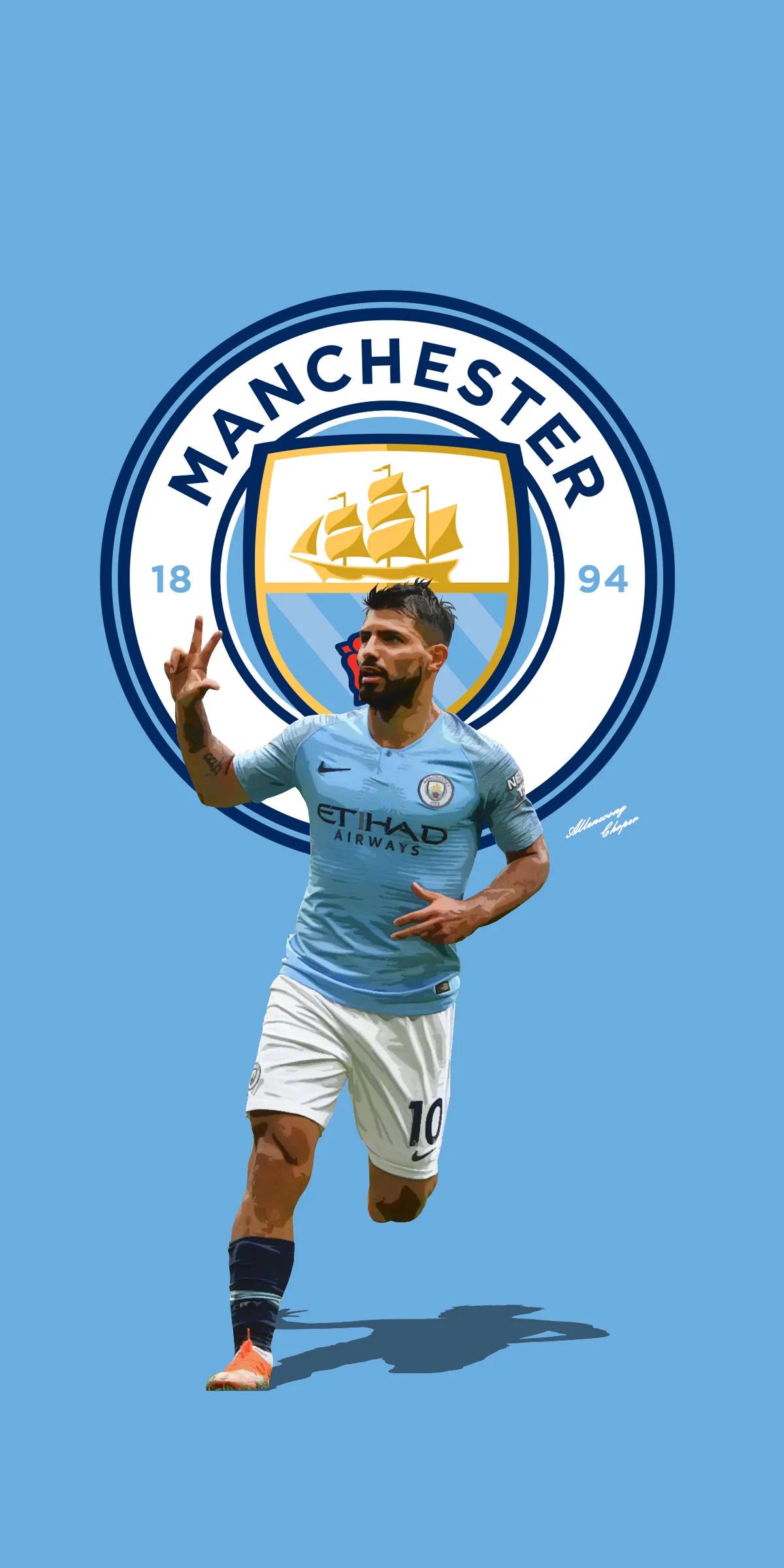 曼城夺得足总杯冠军壁纸,曼城英超夺冠壁纸