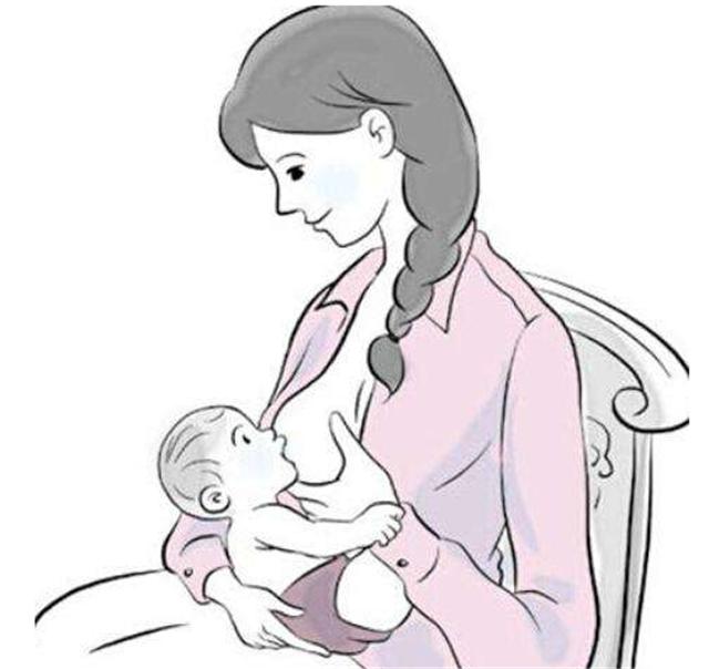 交叉式哺乳的正确姿势,新手妈妈们母乳喂养的正确方法