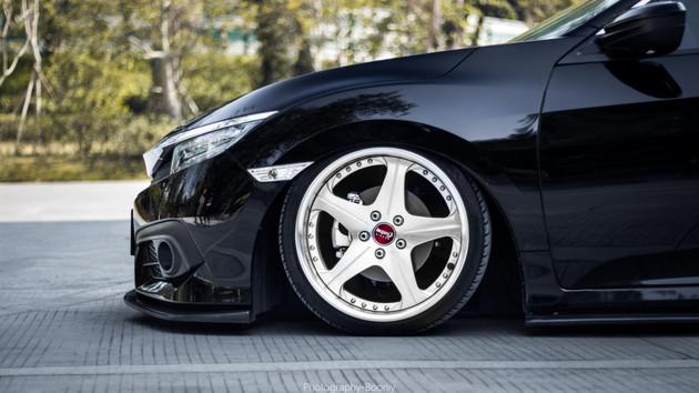 十代思域改装外观最佳案例,10代思域改装外观最佳案例黑武士