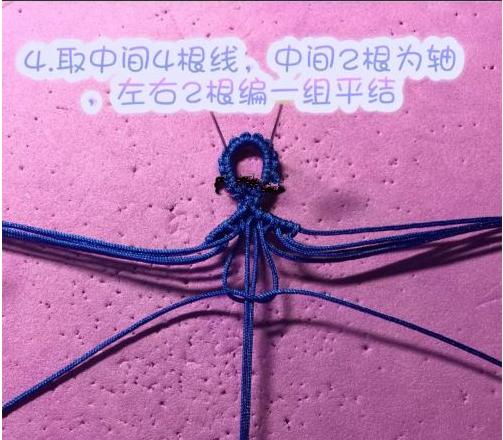 斜卷结手绳编法大全图解,斜卷结编手绳教程