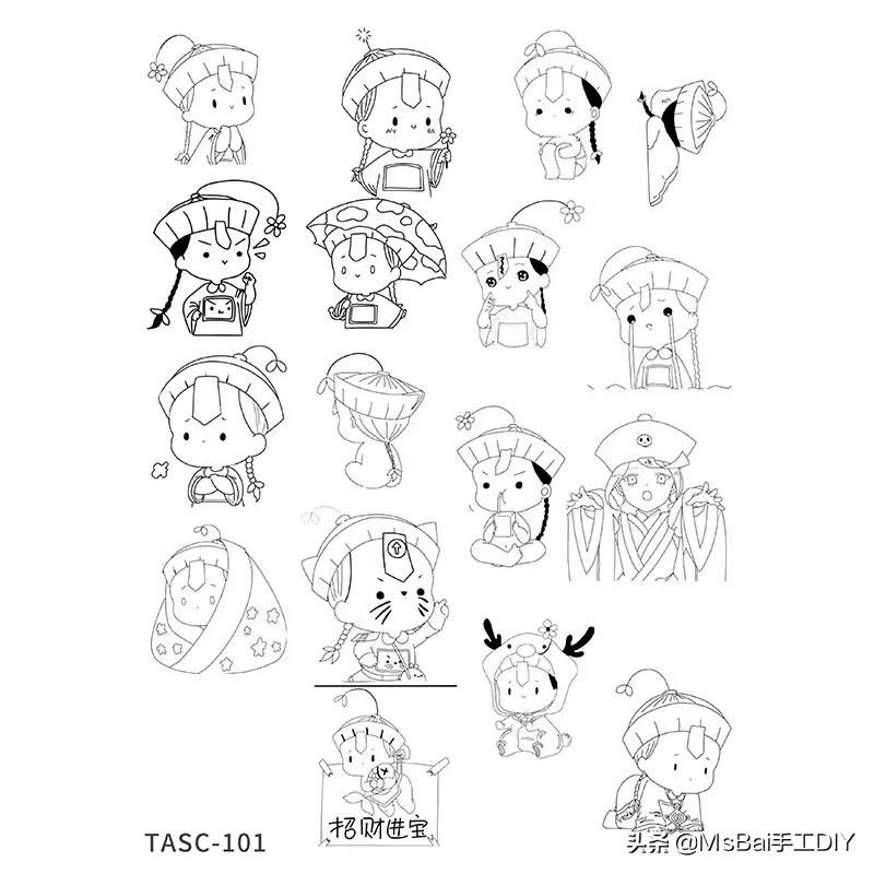 橡皮章手工diy材料包,手工橡皮章图片大全