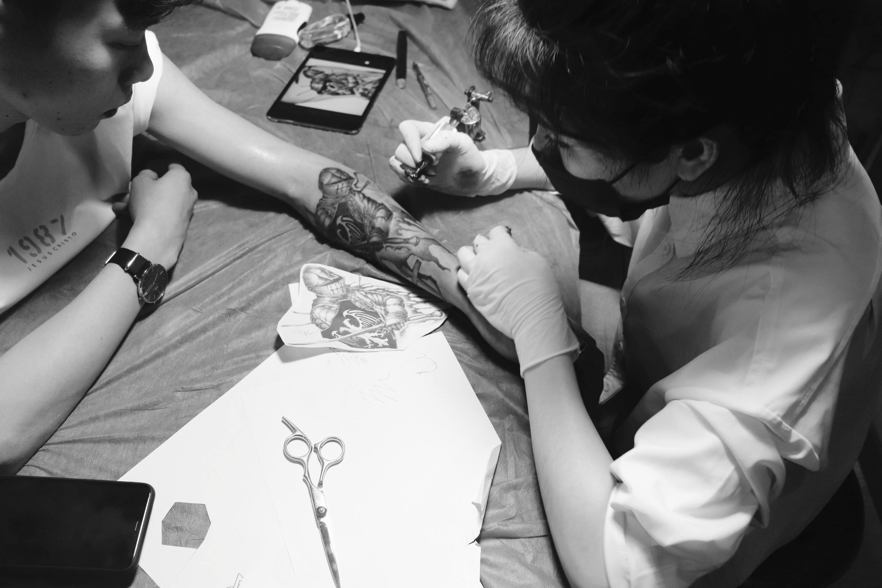 墨忆洗纹身,墨忆纹身视频大全