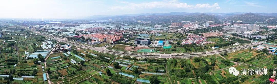 清徐县万科如园鸟瞰图,太原清徐万科如园值得购买吗