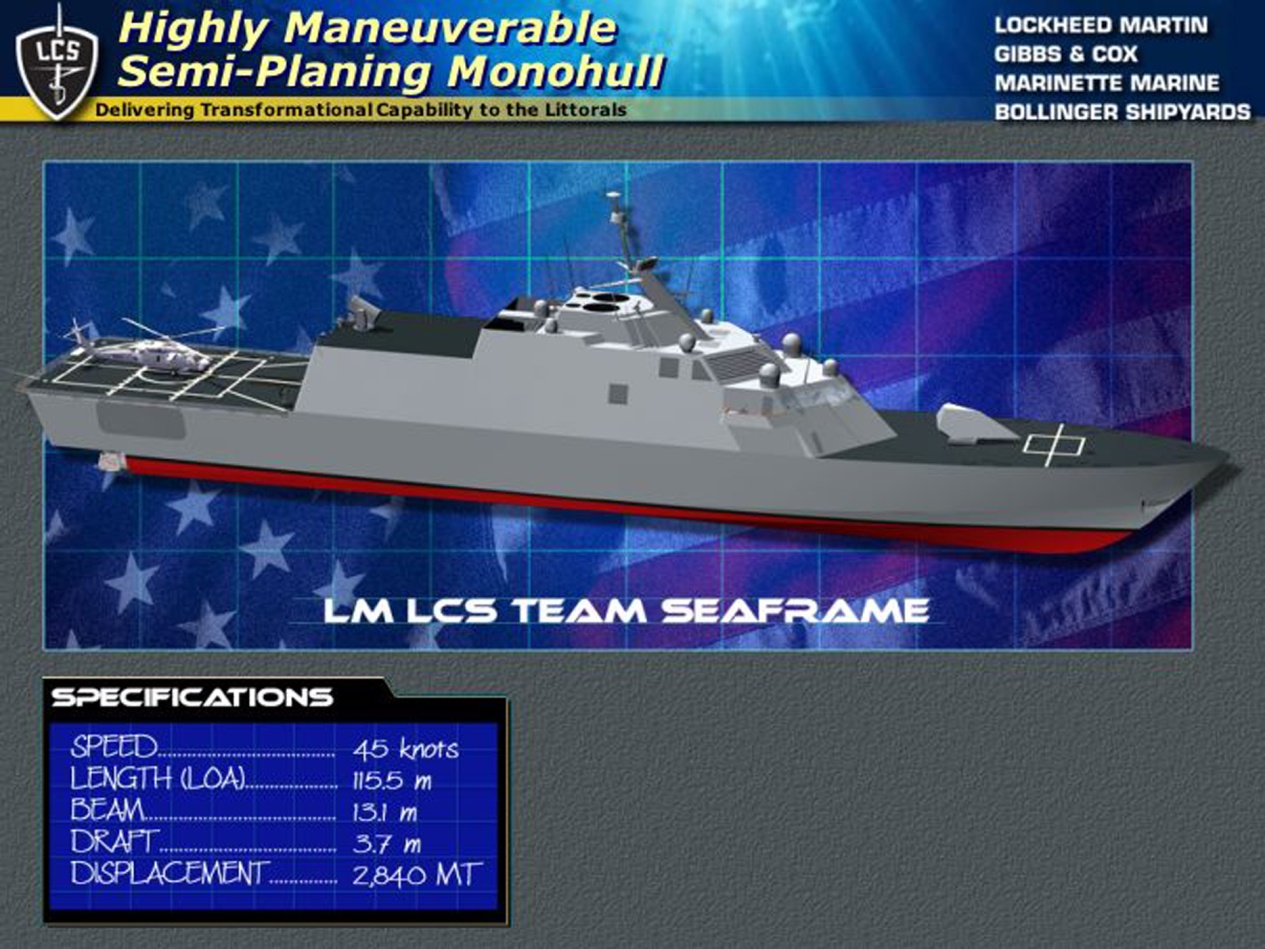 濒海战斗舰美国,美国海军濒海战斗舰航行试验