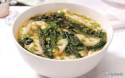 南阳芝麻叶糊涂面条正宗做法,南阳美食芝麻叶面条