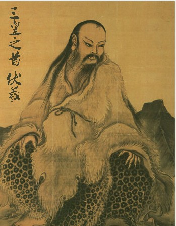 远古时期伏羲老祖,传说远古的伏羲氏在土丘上立棍