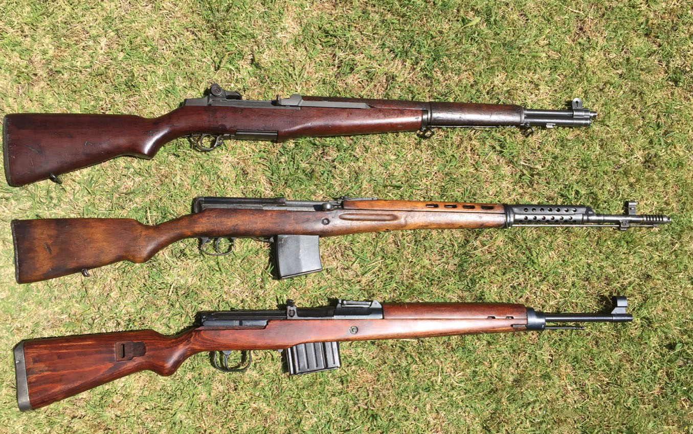 顺溜用的半自动步枪,二战枪械大百科半自动步枪