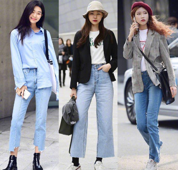 牛仔裤秋冬款爆款2022新款学生,牛仔裤早秋推荐女