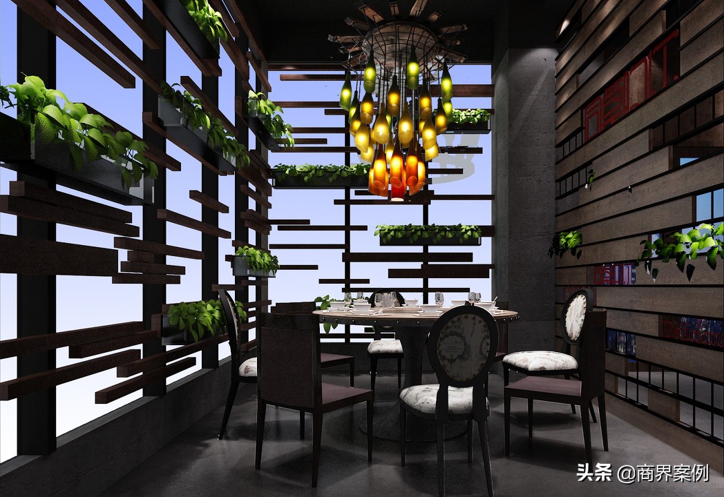 loft餐厅商业空间设计,极简风格时尚餐厅营销