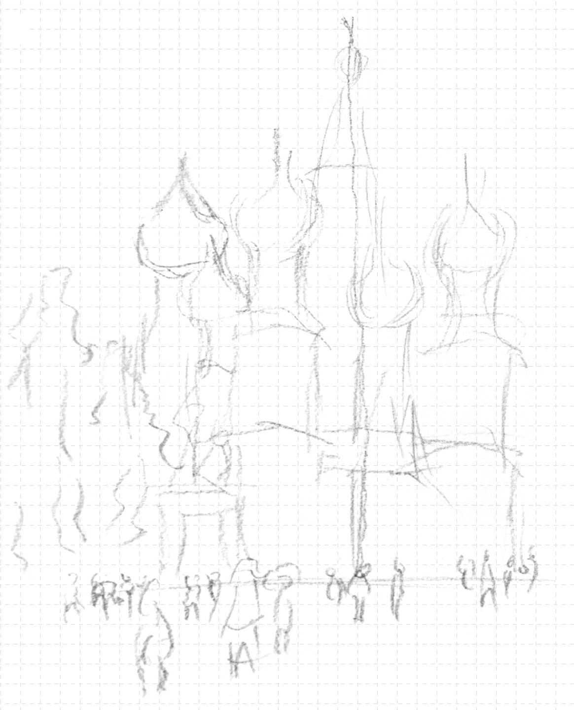 速写建筑入门基础画图片,速写画房子初学者入门教程