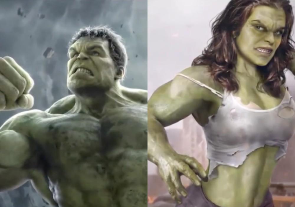 若超级英雄成“女人”,绿巨人破衣性感,猫女偷穿蝙蝠衣,傻眼了