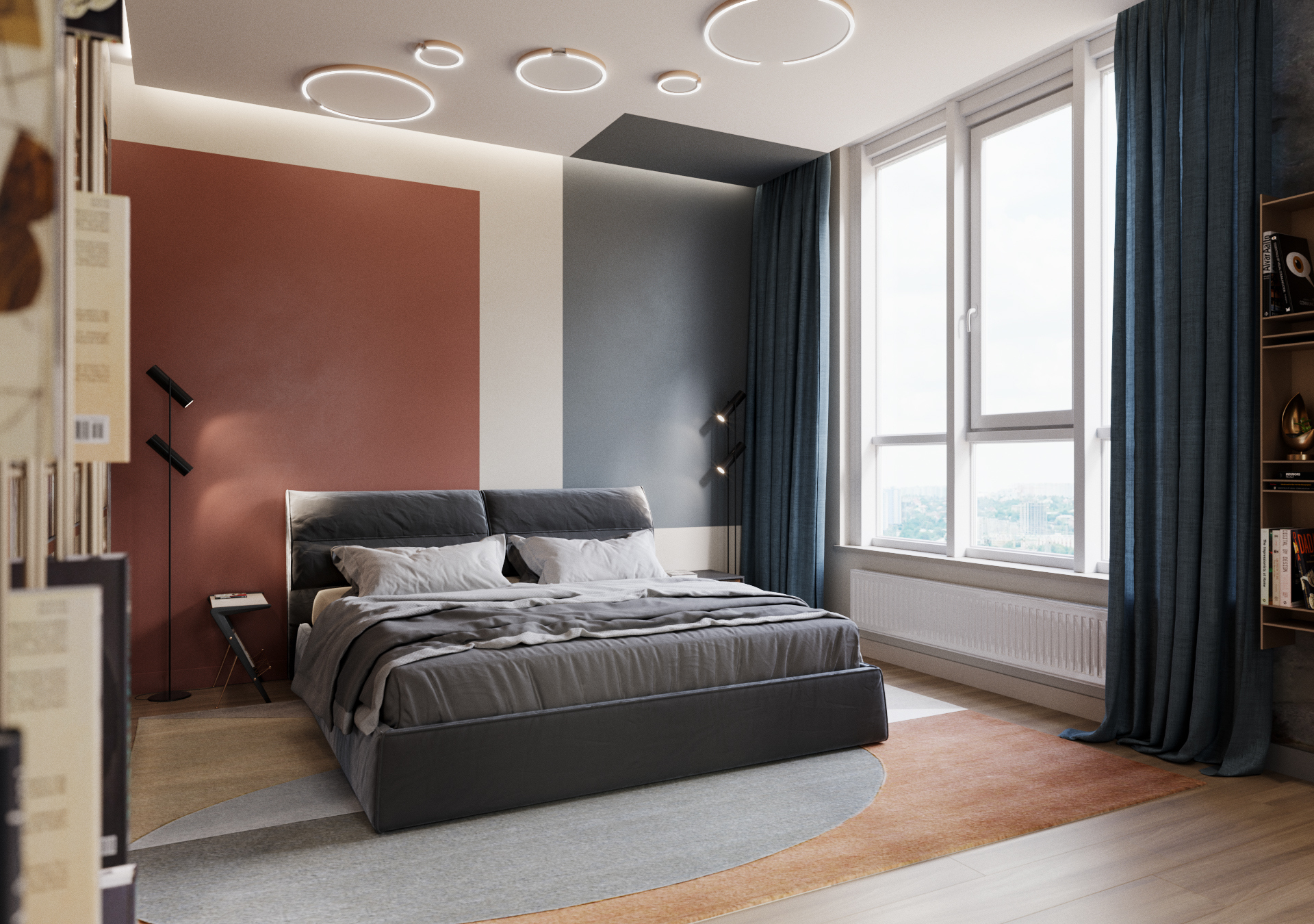 现代化家居装修设计,家居设计现代轻奢装修风格