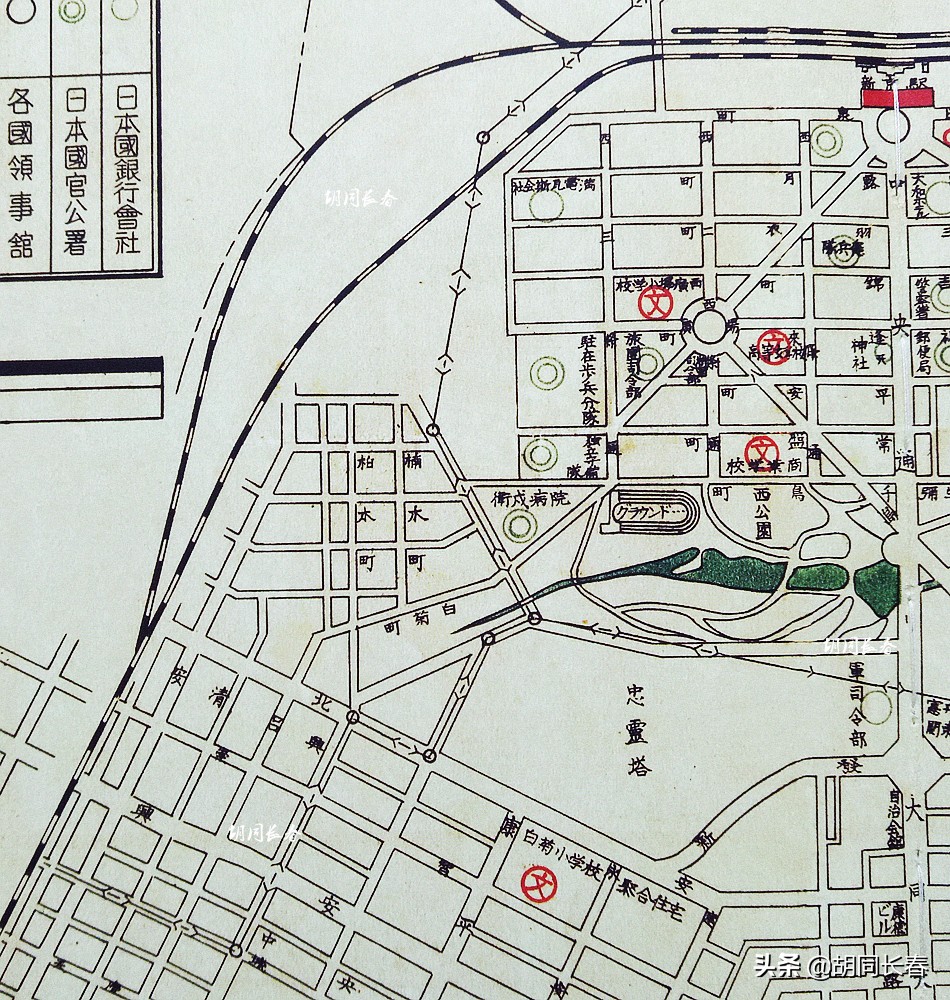 长春百合街在哪里,消失的胡同地点