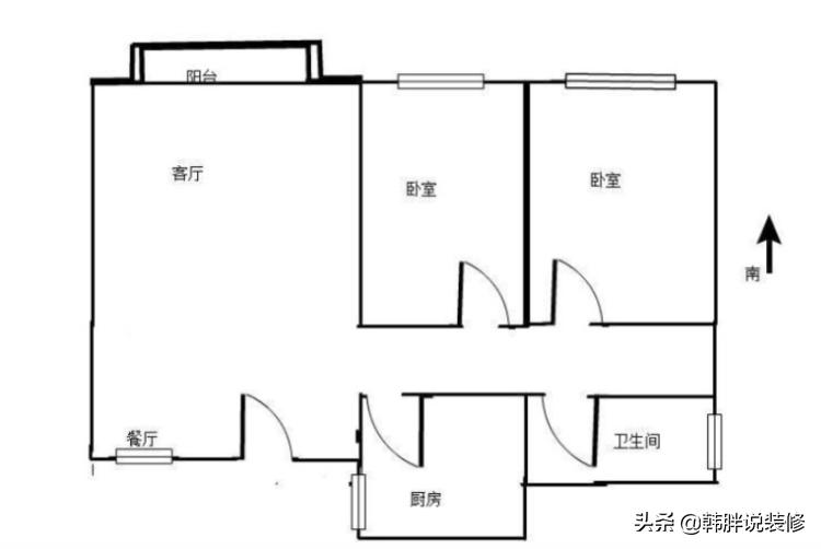 35平小户型装修一室一厅,套内55平小户型装修两室一厅