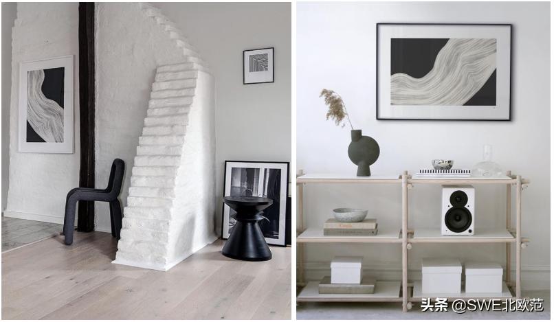 抽象轻奢装饰画,抽象画装饰画客厅有教程