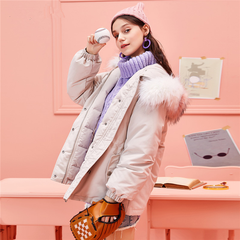 今年最流行的小个子棉服,最近很火的棉服韩国