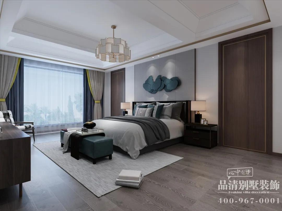 常州别墅装饰｜350㎡新中式守护内心的那一寸的宁静