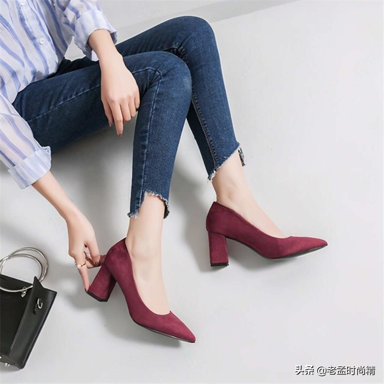 舒服不累脚的职业高跟鞋,不磨脚的工作高跟鞋