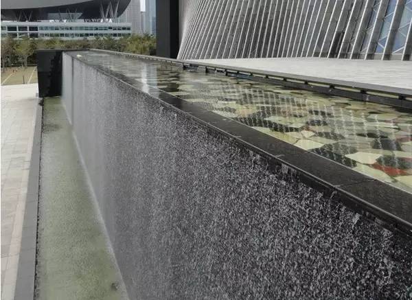 景观设计水景材料,室内水帘景观设计效果图