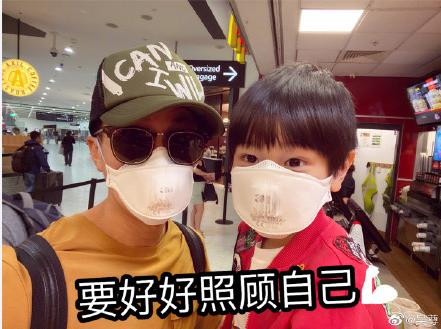 吴尊父子帅照片,吴尊neinei姐弟不偏心