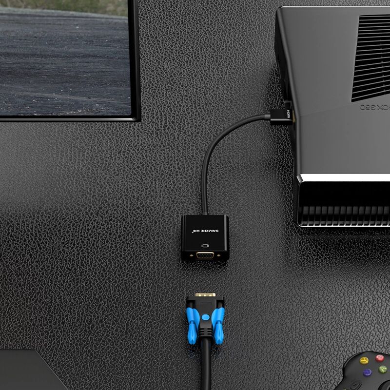 hdmi转换vga怎么显示器没声音,hdmi转vga转换器没信号什么原因