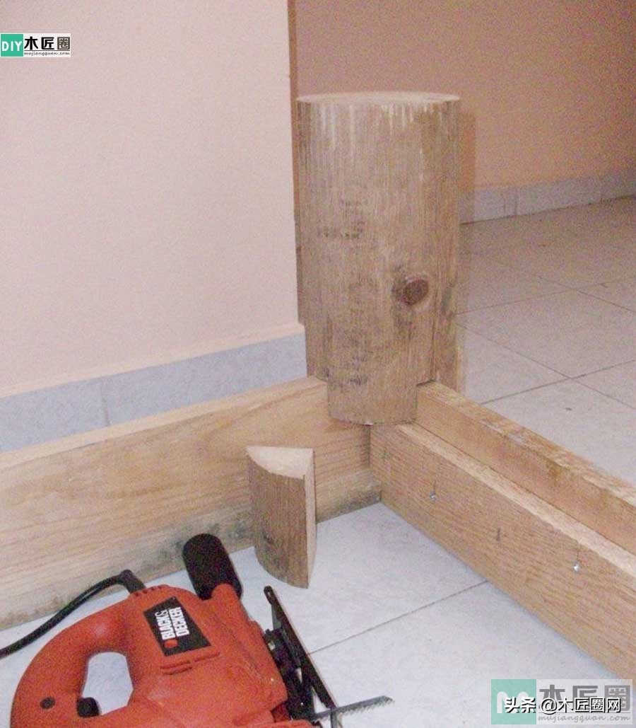 实木木床制作全过程,木工制作北欧实木床制作全过程