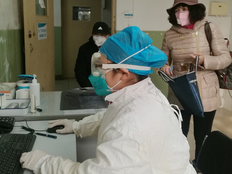 七三一医院发热门诊,发热门诊抗击新冠疫情