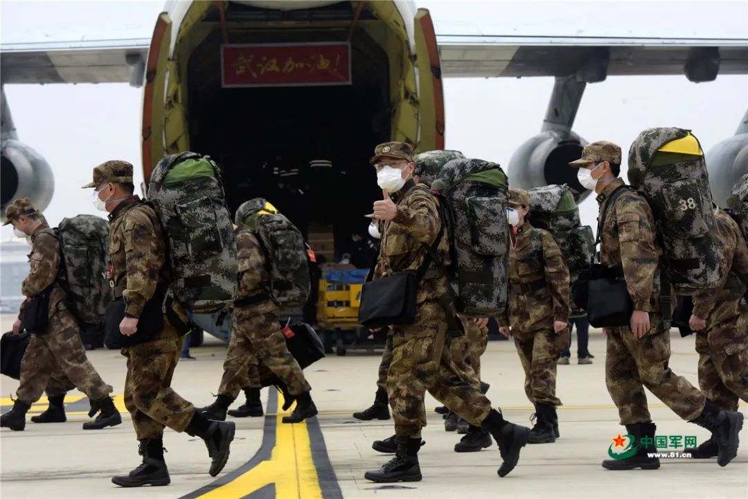 抗疫人民军队听党指挥,抗疫人员信心满满