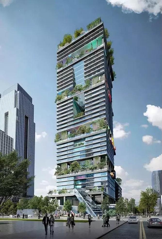 腾讯总部大厦建造过程,腾讯总部大厦项目