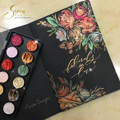 水彩手帐简单教程,水彩笔就能搞定的手账