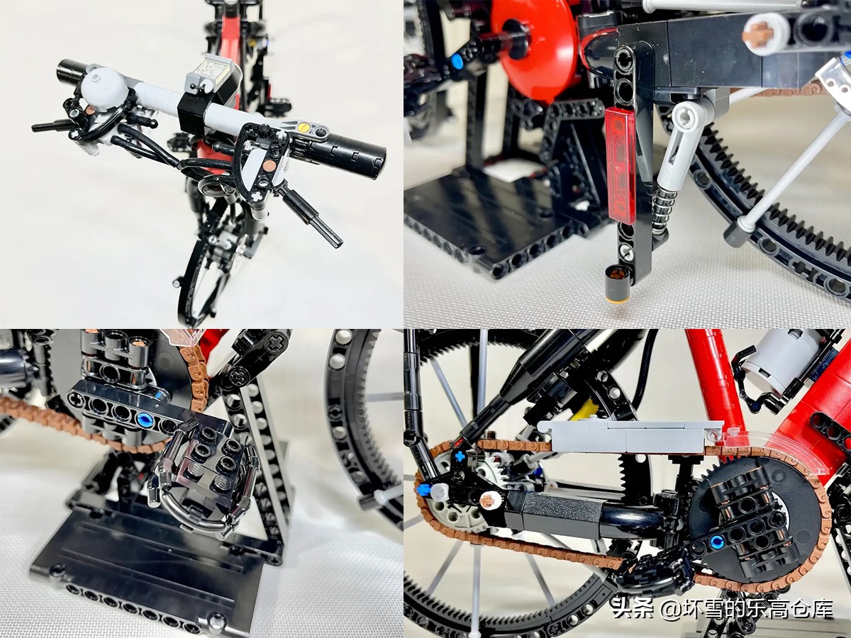 看腻了乐高赛车和卡车，换换自行车怎么样